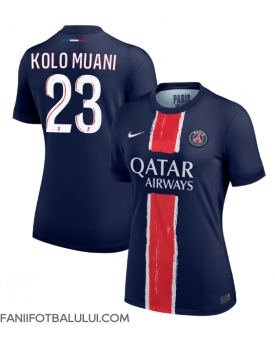 Paris Saint-Germain Randal Kolo Muani #23 Tricou Fotbal Replică 2024-25 Femei Acasa
